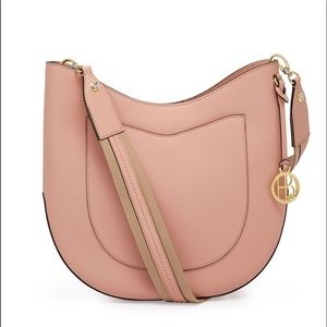 Henri Bendel W 57th Crossbody Hobo Pale Pink